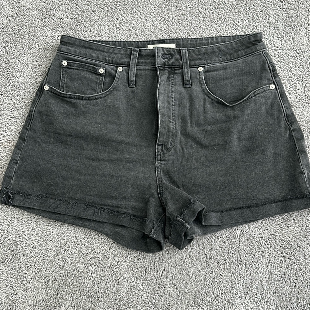 Madewell Curvy High-Rise Denim Shorts